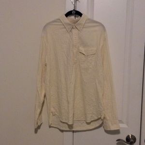 *Abercrombie & Fitch* Shirt *Quarter* Button* MED*